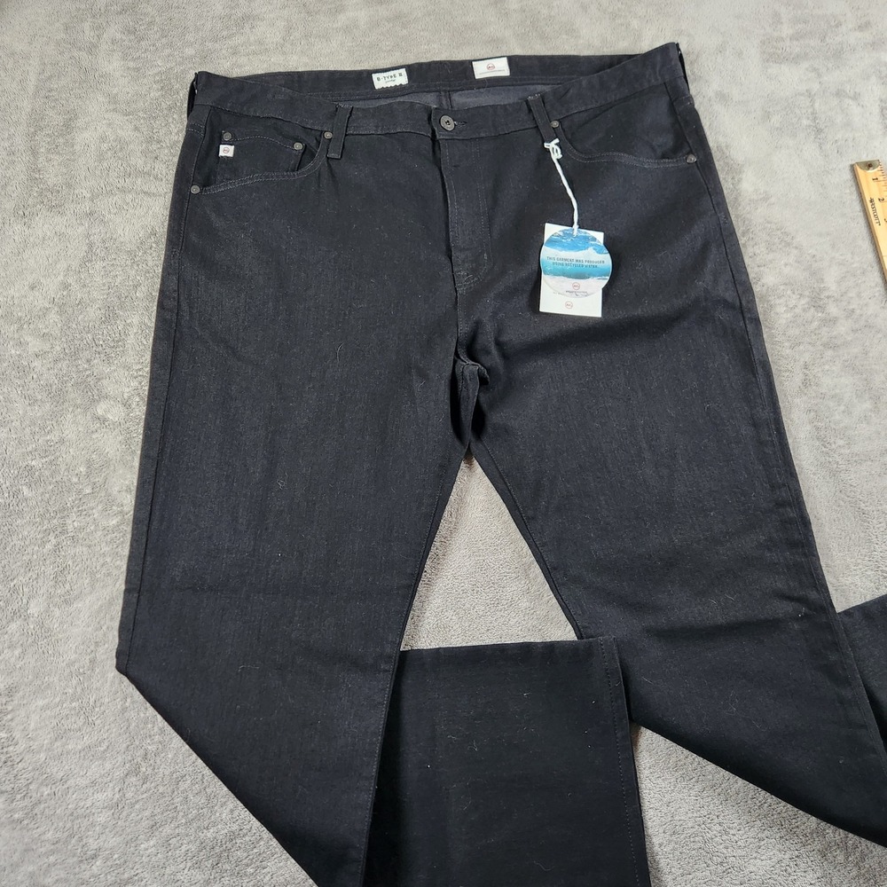 AG Jeans B Type II Straight Dark Black Mens Size 41x31 Style 1913LBK